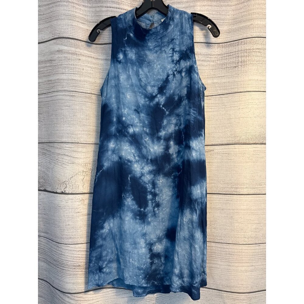Peach Love California Tie-Dye Sleeveless Dress S